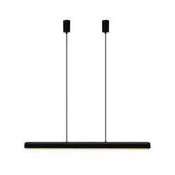 UMAGE LED-hængelampe Hazel Branch, sort/messing, 100 cm