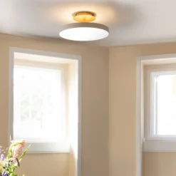 LED-loftlampe Asteria UP PLUS, perlehvid, Ø 60 cm CCT^UMAGE Outlet