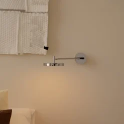 LED-væglampe Asteria LONG HW, poleret stål, 45 cm^UMAGE Discount