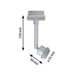 URail LED-spot 3,5 W GZ10 krom mat^Paulmann Discount