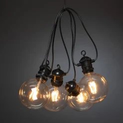 Konstsmide Christmas 24V system ølhave kæde Globe forlængelse 10fl.