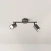 FISCHER & HONSEL Spotlights>Vano LED-loftspot, sort, 2 lyskilder