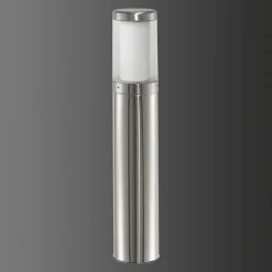 LCD Vejlampe 1257 i rustfrit stål, saltvandsresistent 100 cm