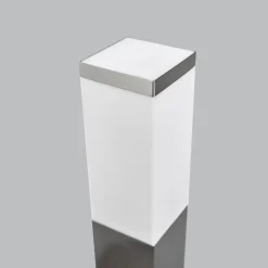 G & L Handels GmbH Vejlampe 400166, stål med 2 stikkontakter