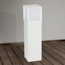 ORION Gadebelysning>Vejlampe Henry, hvid, højde 60 cm, aluminium/stål