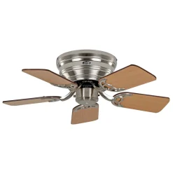 Ventilator Classic Flat III børstet krom 75 cm^CasaFan Online