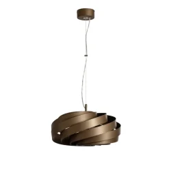 Vento hængelampe, kaffebrun, Ø 50 cm^Euluna Hot