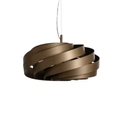 Vento hængelampe, kaffebrun, Ø 50 cm^Euluna Hot