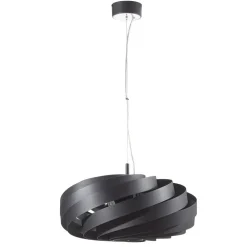 Vento-pendel, sort, Ø 60 cm, metal, E27^Domiluce Outlet