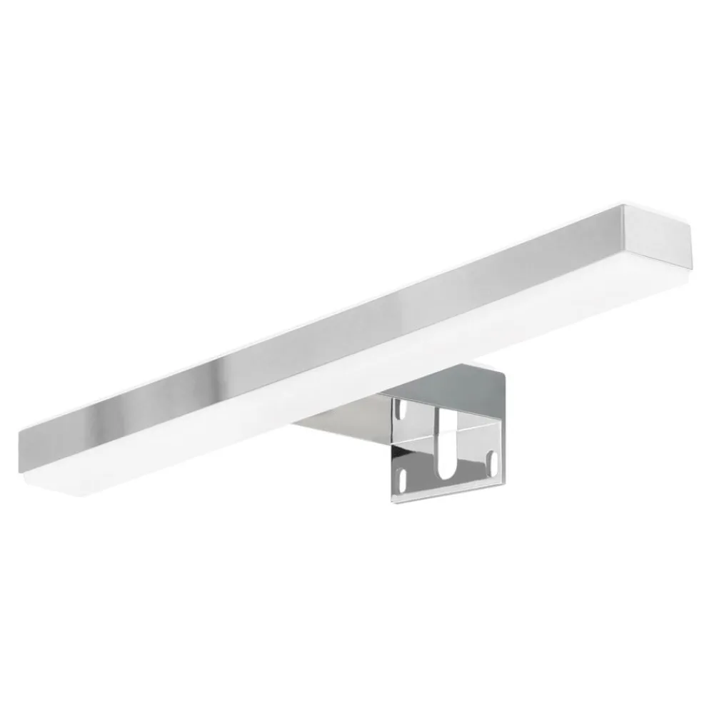 Veronica LED-spejllampe, bredde 30 cm, krom^Ebir