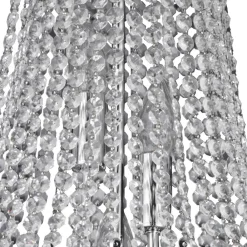 Versailles krystal-lysekrone, krom, 55 cm^Searchlight Sale