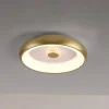 JUST LIGHT. GmbH Loftlamper>Vertigo LED-loftslampe, CCT, Ø 46,5 cm, messing