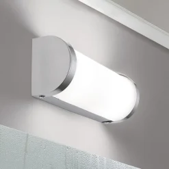 ORION VETI væglampe til badeværelset 25,5 cm i nikkel