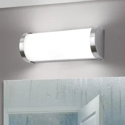 ORION VETI væglampe til badeværelset 25,5 cm i nikkel