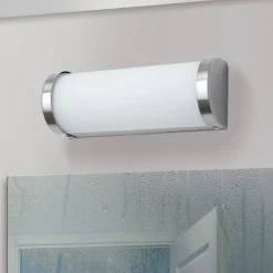 ORION VETI væglampe til badeværelset 25,5 cm i nikkel