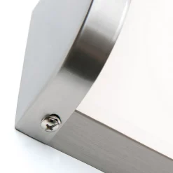 ORION VETI væglampe til badeværelset 25,5 cm i nikkel