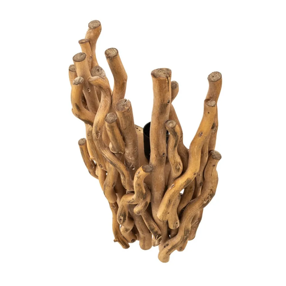 ONLI Gang|Væglamper>Væglampe Agar med skærm i træ