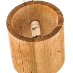 Væglampe Ara som cylinder i træ^SOLLUX LIGHTING Sale