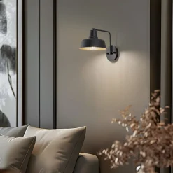 Væglampe Berceste 181-A sort/guld^Opviq Best