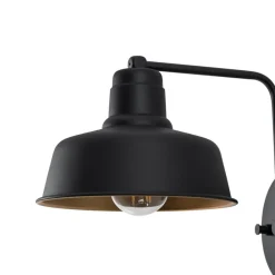 Væglampe Berceste 181-A sort/guld^Opviq Best