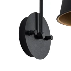 Væglampe Berceste 181-A sort/guld^Opviq Best