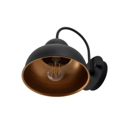 Opviq Væglampe Berceste 180-A sort/guld