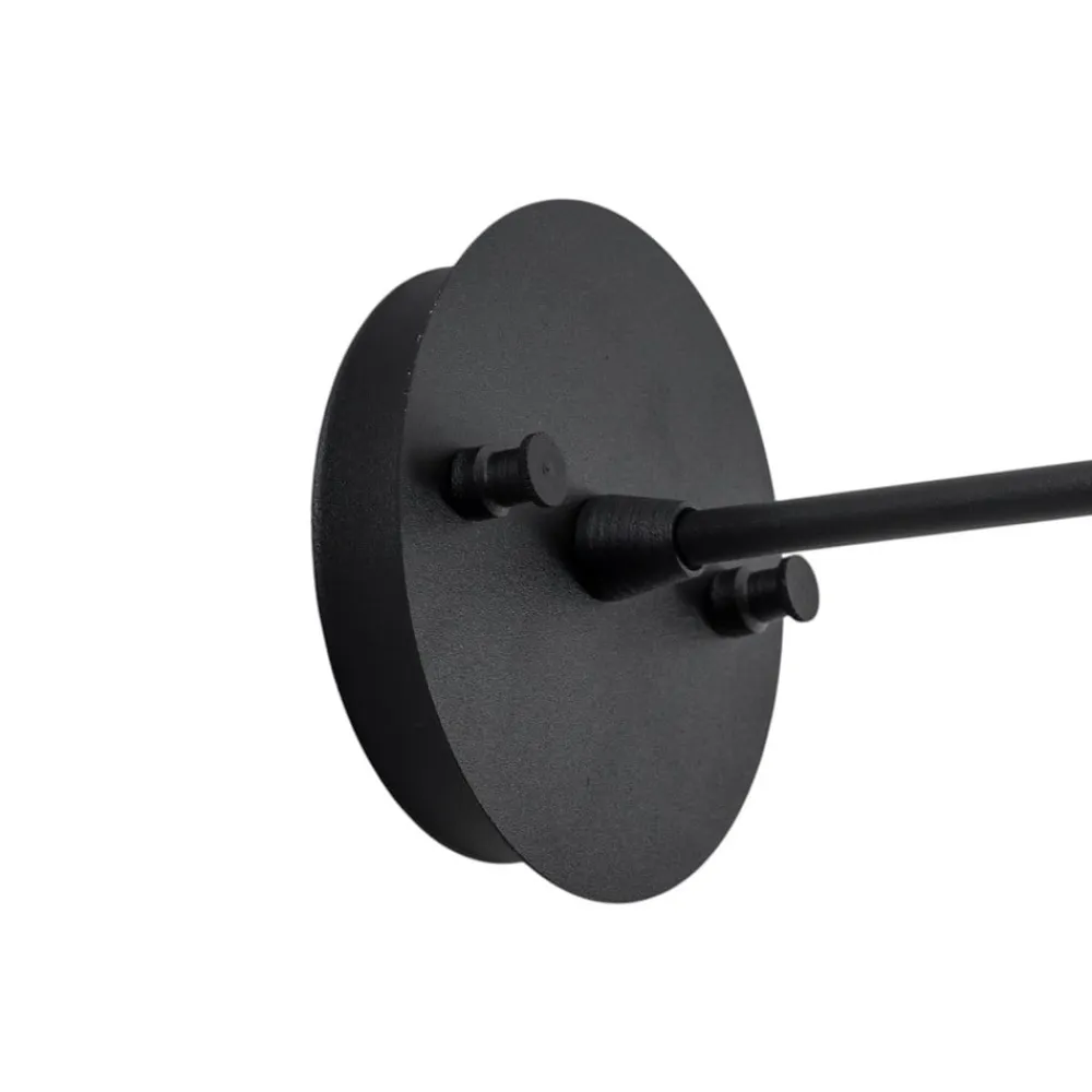 Opviq Væglampe Berceste 185-A sort/guld