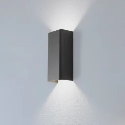 Væglampe Bergen, mørkegrå, metal, 23 cm høj, GU10^Nowodvorski Lighting Clearance