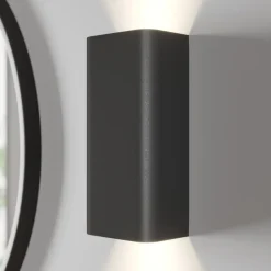 Nowodvorski Lighting Væglampe Bergen op & ned, grafit