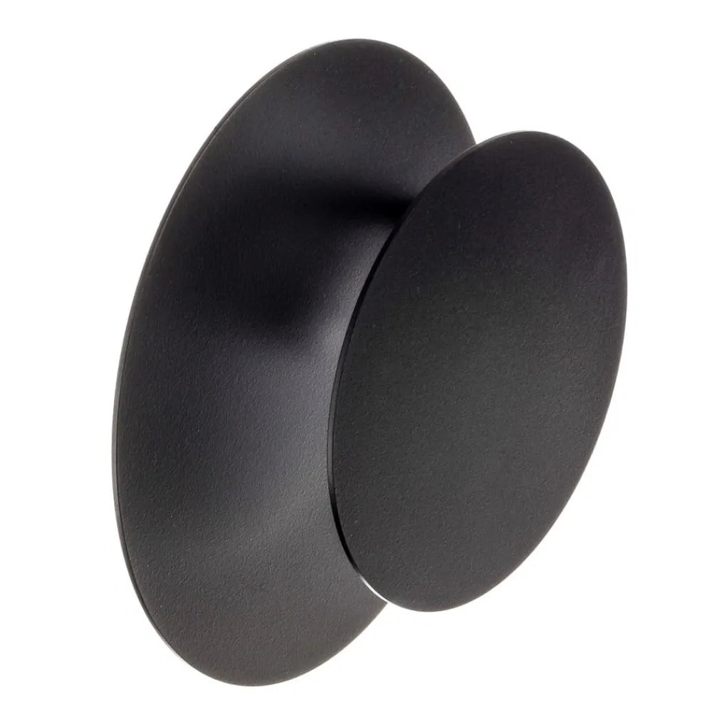 Væglampe Circle i rund form, sort^EMIBIG LIGHTING Hot