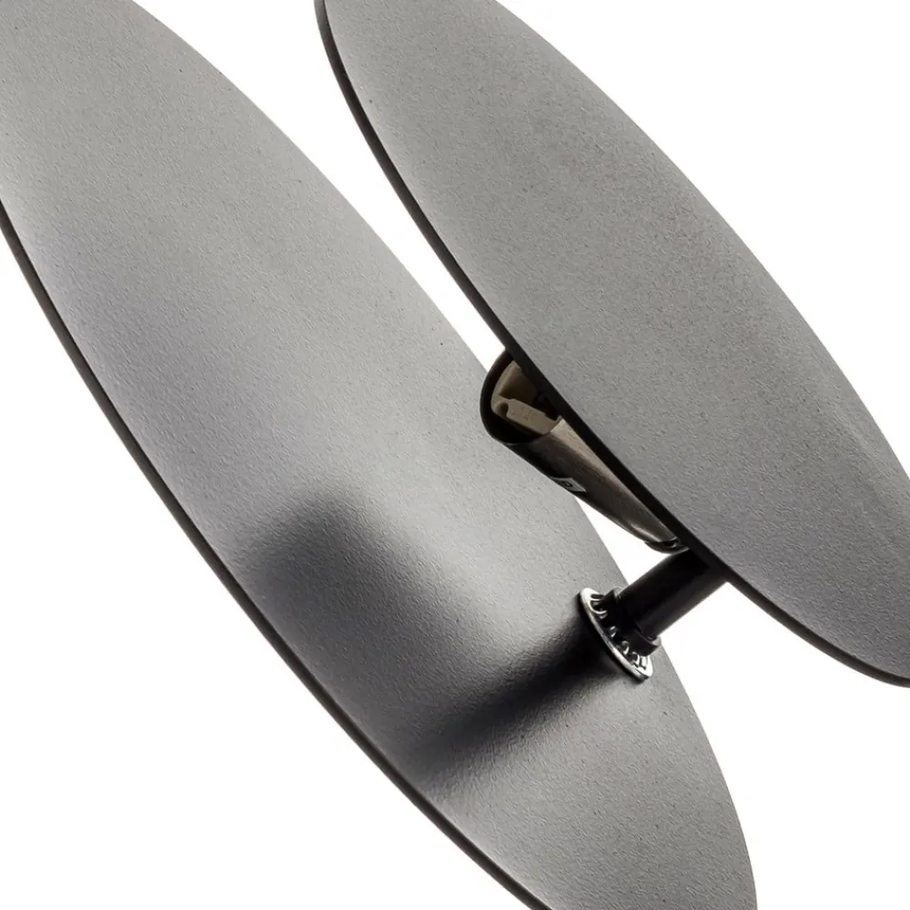 Væglampe Circle i rund form, sort^EMIBIG LIGHTING Hot