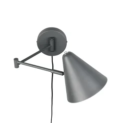 Trio Lighting Væglampe Cosima, antracit, udhæng 54 cm, metal