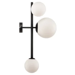 ALDEX Væglampe Dione, 3 lyskilder, sort