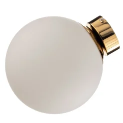 ALDEX Væglampe Dione, vægbeslag guld