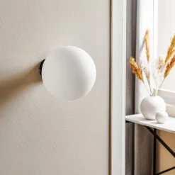 Væglampe Dione, vægbeslag sort^ALDEX Online