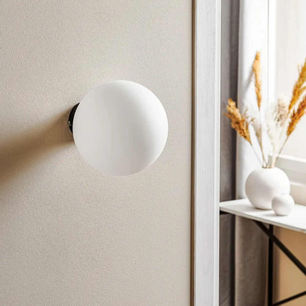Væglampe Dione, vægbeslag sort^ALDEX Online