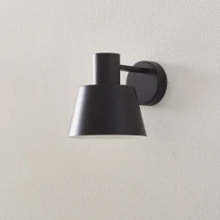 SIGMA Væglampe Dunka i metal, 1 lyskilde, sort