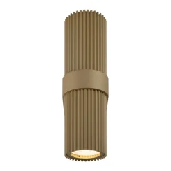 Væglampe DYNAMICS, guldfarvet, højde 23 cm, metal op/ned^Maytoni Online