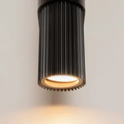 Væglampe DYNAMICS, sort, højde 23 cm, metal, op/ned^Maytoni Best