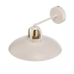 Eko-Light Væglampe Felix, hvid/guld