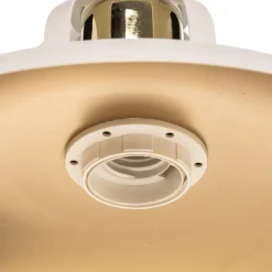 Eko-Light Væglampe Felix, hvid/guld