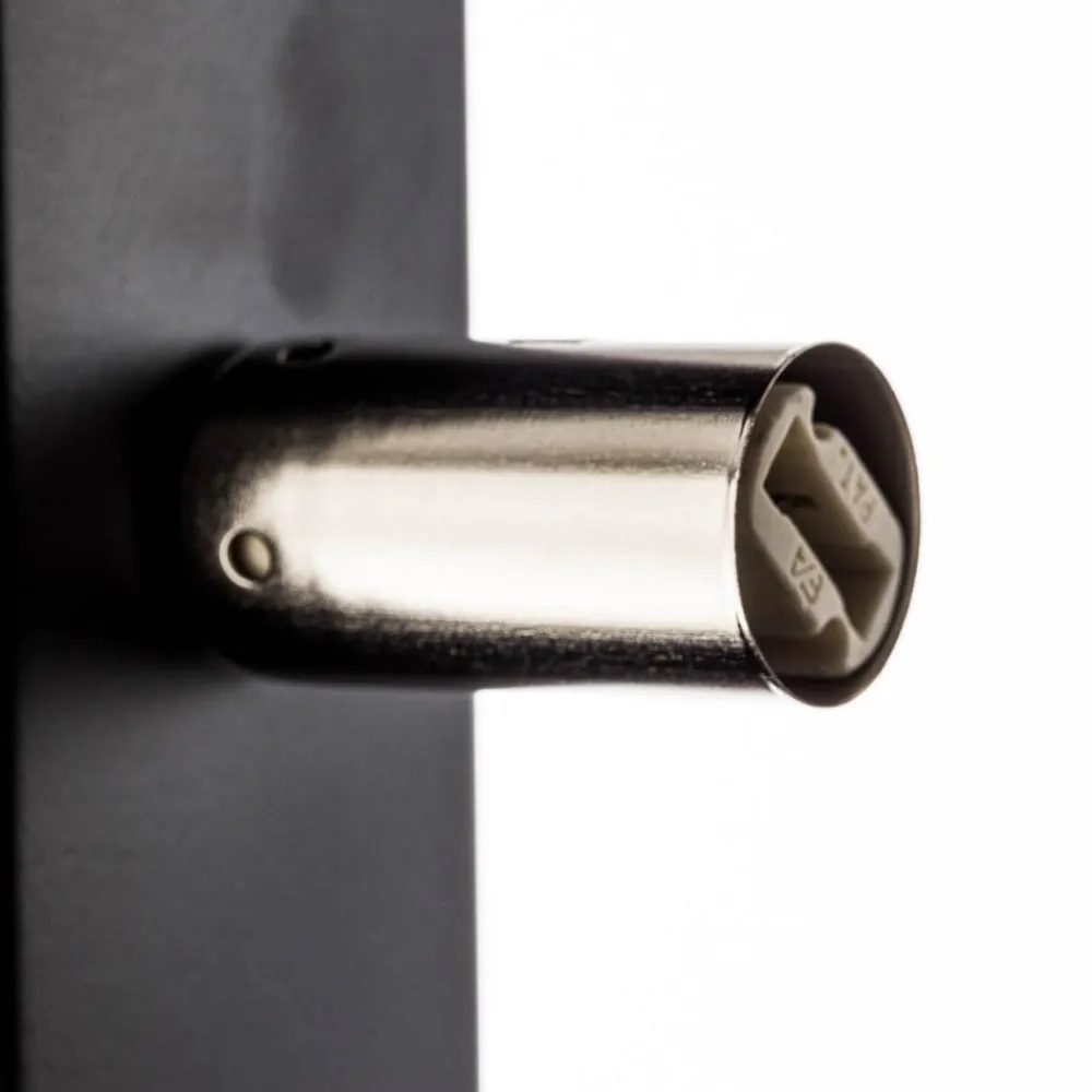 EMIBIG LIGHTING Væglampe Fold med buet skærm i sort