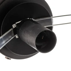 EMIBIG LIGHTING Væglampe Glassy, sort, grafit, glas, E14, Ø 14 cm