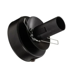 EMIBIG LIGHTING Væglampe Glassy, sort, ravfarvet, glas, E14, Ø 14 cm