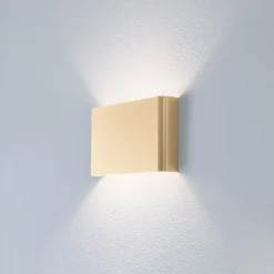 Væglampe Haga, guldfarvet, metal, 25 cm bred, G9^Nowodvorski Lighting Discount