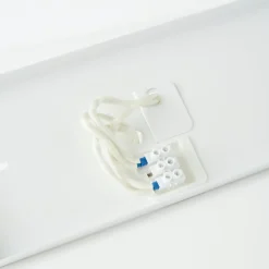 Nowodvorski Lighting Væglampe Haga, hvid, metal, G9, op/ned, 25,5 cm bred