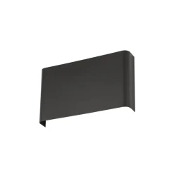 Væglampe Haga, mørkegrå, metal, 25 cm bred, G9^Nowodvorski Lighting