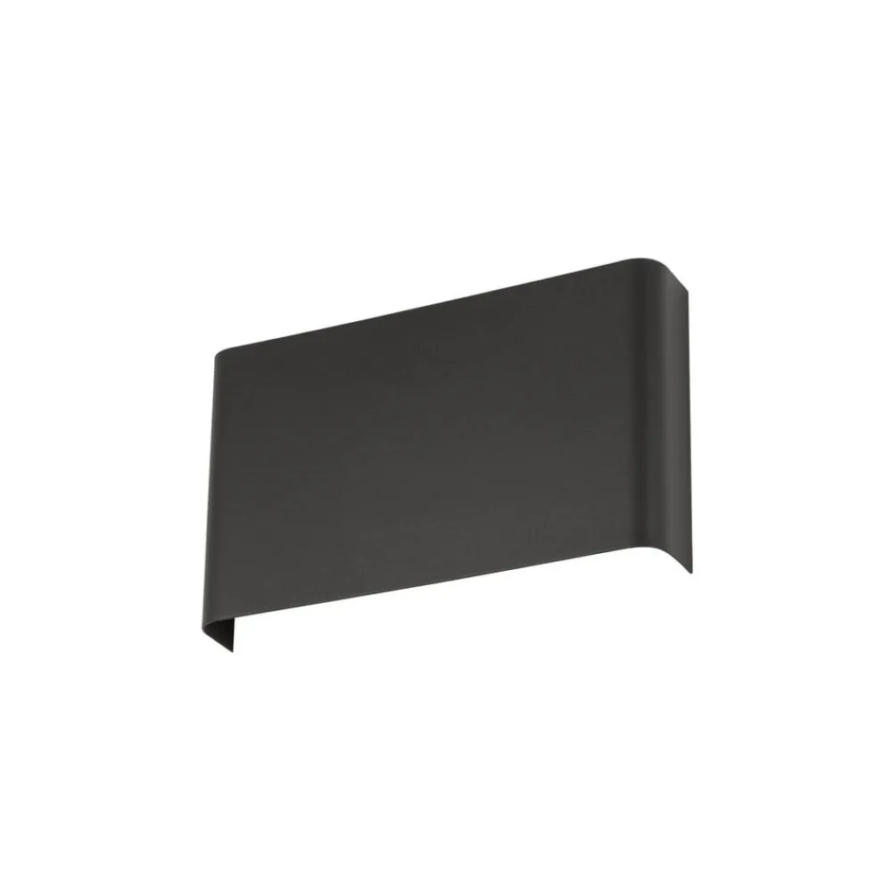 Væglampe Haga, mørkegrå, metal, 25 cm bred, G9^Nowodvorski Lighting