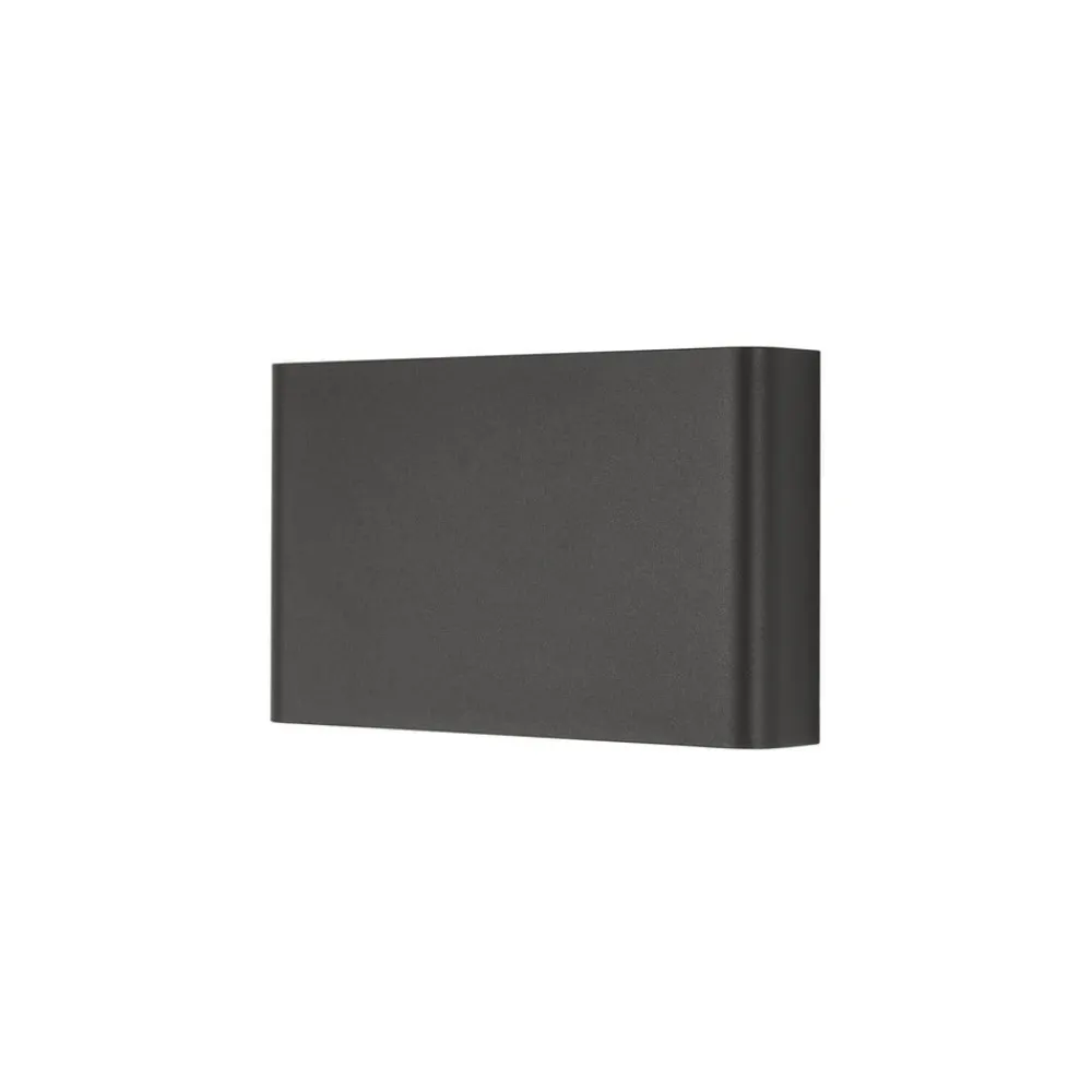 Væglampe Haga, mørkegrå, metal, 25 cm bred, G9^Nowodvorski Lighting