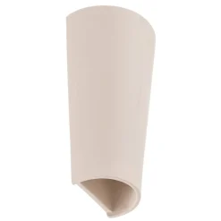 SOLLUX LIGHTING Væglampe Ice up and down i keramik i hvid